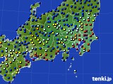 関東・甲信地方のアメダス実況(日照時間)(2020年06月26日)