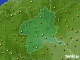 群馬県のアメダス実況(気温)(2020年06月26日)