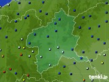 群馬県のアメダス実況(日照時間)(2020年06月27日)