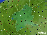 群馬県のアメダス実況(日照時間)(2020年06月29日)