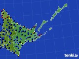 2020年06月29日の道東のアメダス(日照時間)