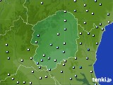 栃木県のアメダス実況(降水量)(2020年06月30日)