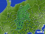 長野県のアメダス実況(降水量)(2020年06月30日)