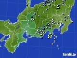 2020年07月01日の東海地方のアメダス(降水量)