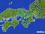 2020年07月04日の近畿地方のアメダス(降水量)