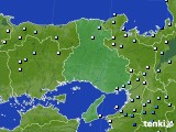 兵庫県のアメダス実況(降水量)(2020年07月04日)