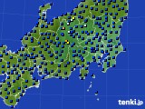 関東・甲信地方のアメダス実況(日照時間)(2020年07月04日)
