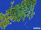 関東・甲信地方のアメダス実況(日照時間)(2020年07月05日)