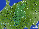 長野県のアメダス実況(降水量)(2020年07月06日)