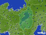 2020年07月06日の滋賀県のアメダス(降水量)