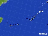 沖縄地方のアメダス実況(風向・風速)(2020年07月06日)