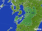 2020年07月06日の熊本県のアメダス(風向・風速)