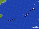 沖縄地方のアメダス実況(風向・風速)(2020年07月07日)