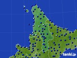 2020年07月08日の道北のアメダス(日照時間)