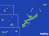 沖縄県のアメダス実況(風向・風速)(2020年07月08日)