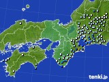 近畿地方のアメダス実況(降水量)(2020年07月09日)