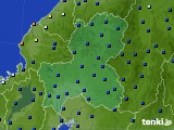岐阜県のアメダス実況(日照時間)(2020年07月09日)