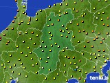2020年07月09日の長野県のアメダス(気温)