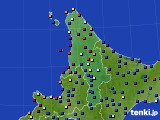 2020年07月13日の道北のアメダス(日照時間)