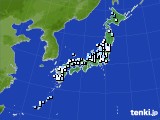 アメダス実況(降水量)(2020年07月15日)