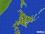 アメダス実況(気温)(2020年07月16日)