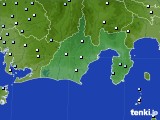 静岡県のアメダス実況(降水量)(2020年07月17日)
