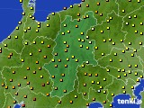 2020年07月18日の長野県のアメダス(気温)