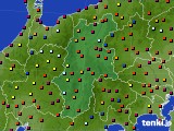 長野県のアメダス実況(日照時間)(2020年07月19日)