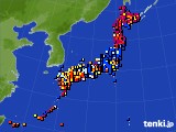 2020年07月20日のアメダス(日照時間)
