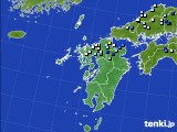 2020年07月21日の九州地方のアメダス(降水量)