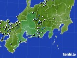 東海地方のアメダス実況(降水量)(2020年07月24日)