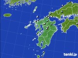 九州地方のアメダス実況(降水量)(2020年07月25日)