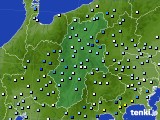 長野県のアメダス実況(降水量)(2020年07月26日)