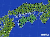 四国地方のアメダス実況(日照時間)(2020年07月26日)