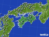 2020年07月27日の四国地方のアメダス(降水量)