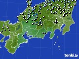 東海地方のアメダス実況(降水量)(2020年07月28日)