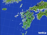 九州地方のアメダス実況(降水量)(2020年07月28日)