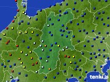 長野県のアメダス実況(日照時間)(2020年07月29日)