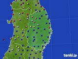 2020年07月29日の岩手県のアメダス(日照時間)