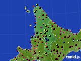 道北のアメダス実況(日照時間)(2020年07月31日)