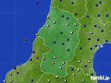 山形県のアメダス実況(日照時間)(2020年07月31日)