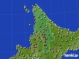 2020年08月01日の道北のアメダス(気温)