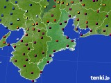 三重県のアメダス実況(日照時間)(2020年08月04日)