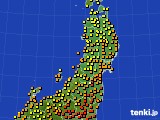 アメダス実況(気温)(2020年08月07日)