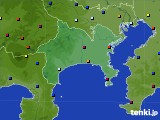 2020年08月10日の神奈川県のアメダス(日照時間)