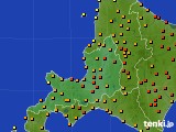 アメダス実況(気温)(2020年08月12日)