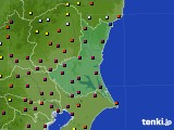 茨城県のアメダス実況(日照時間)(2020年08月15日)
