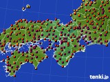 アメダス実況(気温)(2020年08月15日)