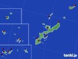 沖縄県のアメダス実況(日照時間)(2020年08月16日)