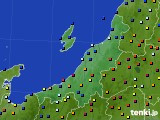 2020年08月17日の新潟県のアメダス(日照時間)